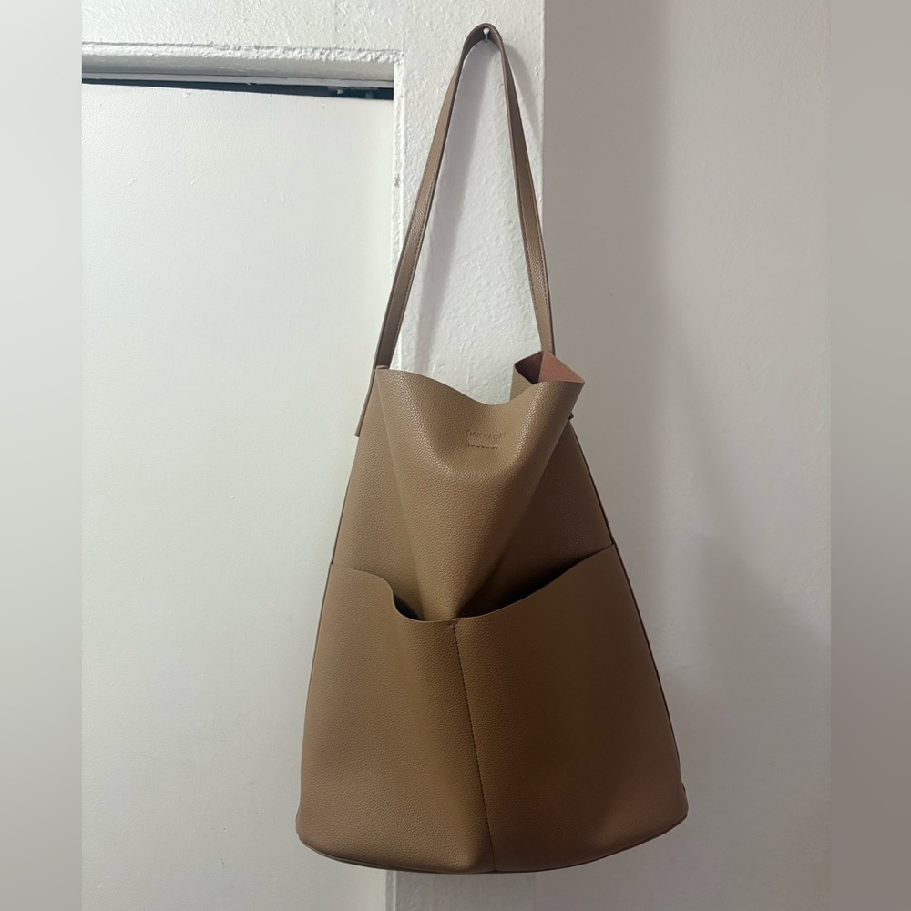 Oak and Fort Vegan Leather Tote Bag - Picture 1 of 3